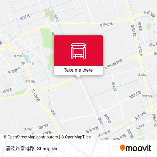 潘泾路富锦路 map