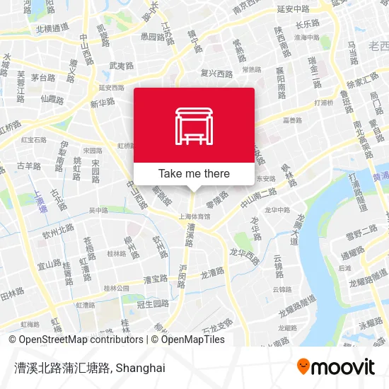 漕溪北路蒲汇塘路 map