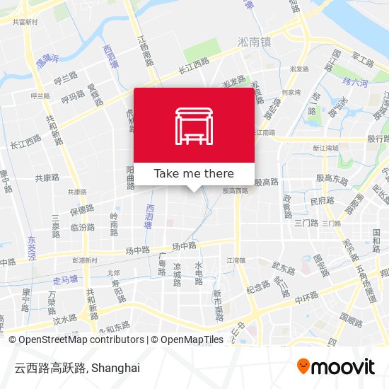 云西路高跃路 map