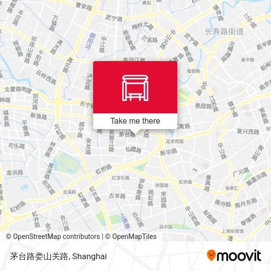 茅台路娄山关路 map