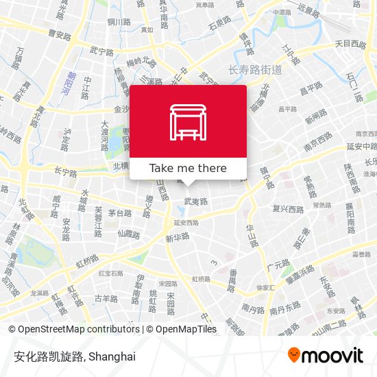 安化路凯旋路 map