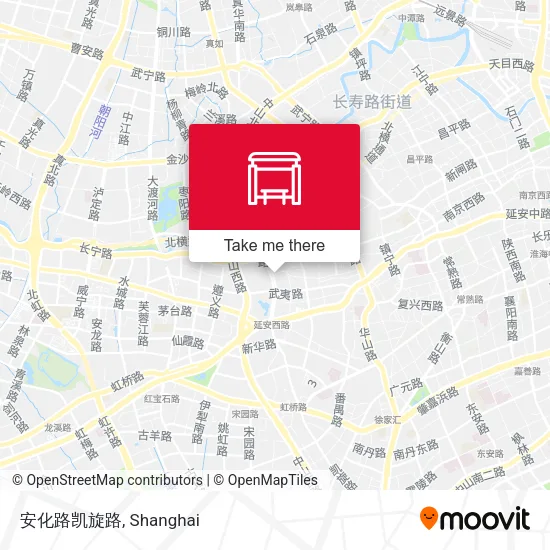 安化路凯旋路 map