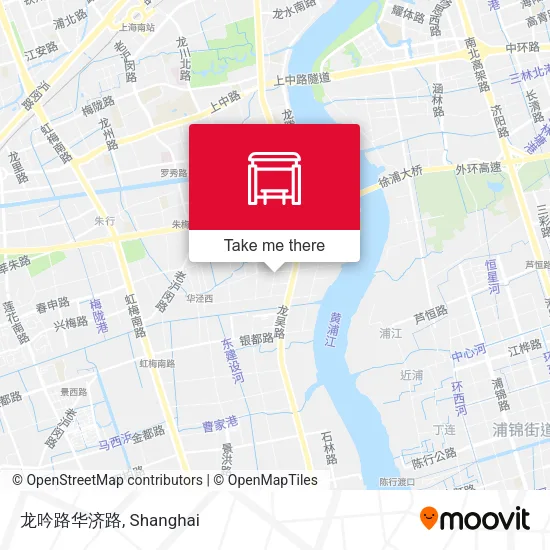 龙吟路华济路 map
