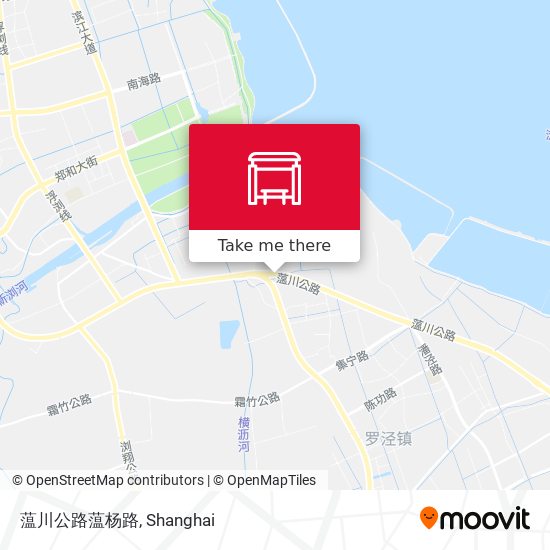 蕰川公路蕰杨路 map