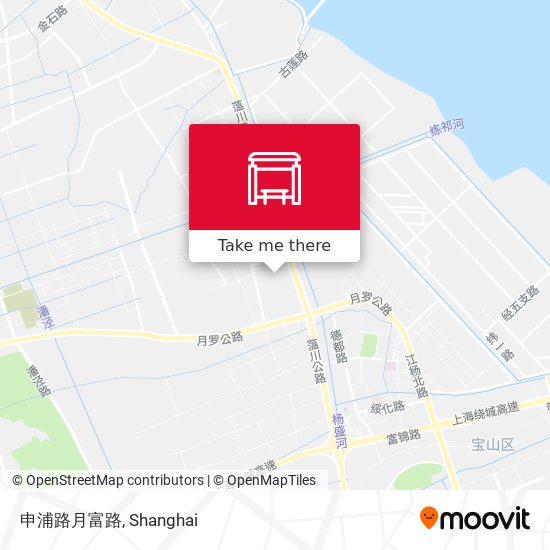 申浦路月富路 map