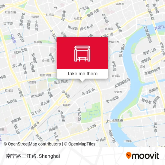 南宁路三江路 map