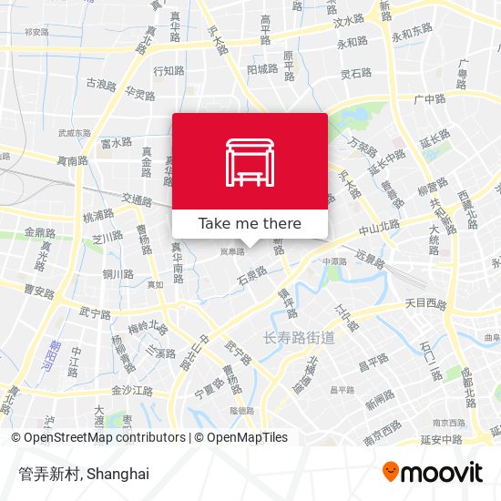 管弄新村 map