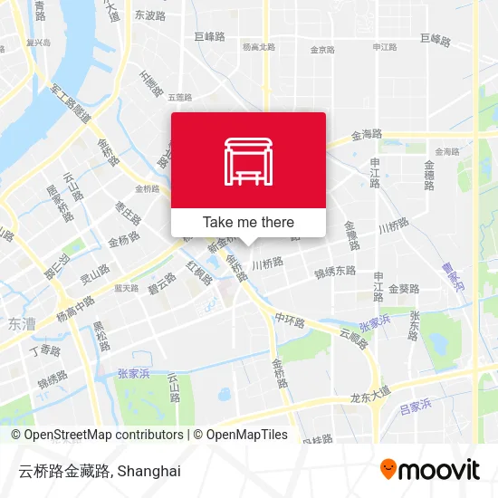 云桥路金藏路 map