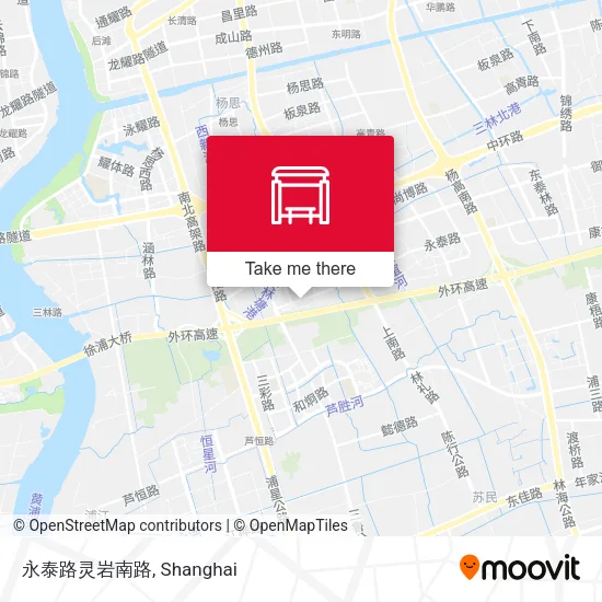 永泰路灵岩南路 map