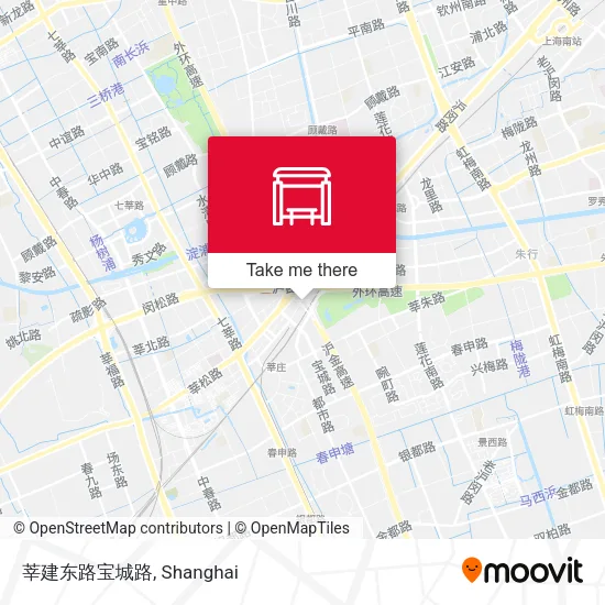莘建东路宝城路 map