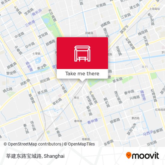 莘建东路宝城路 map