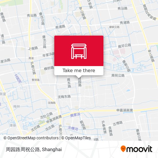 周园路周祝公路 map