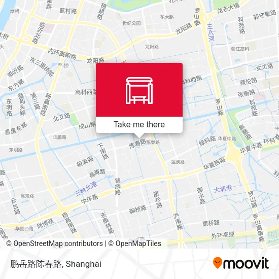鹏岳路陈春路 map