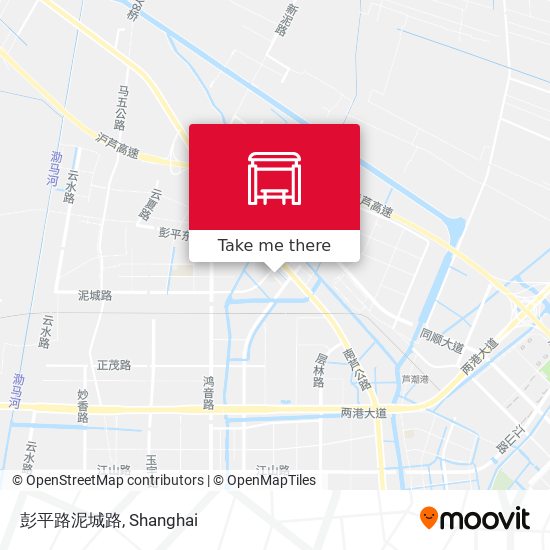 彭平路泥城路 map