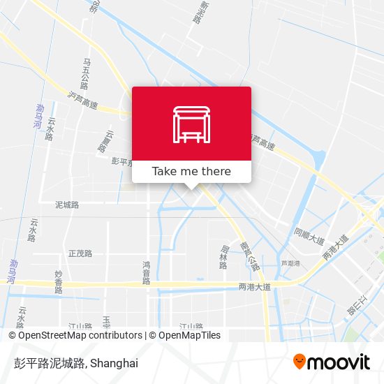 彭平路泥城路 map