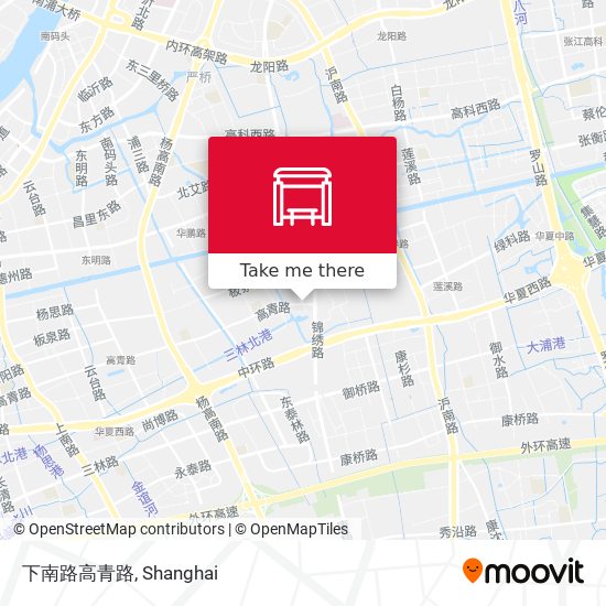 下南路高青路 map