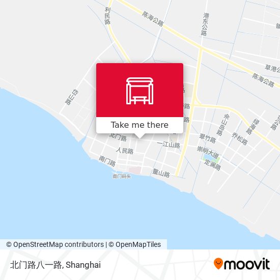 北门路八一路 map