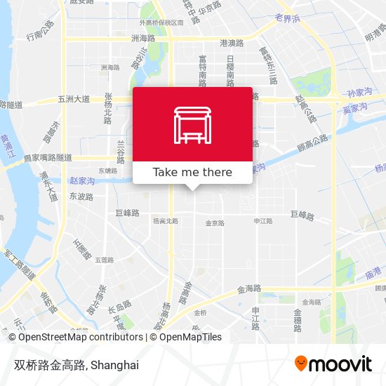 双桥路金高路 map