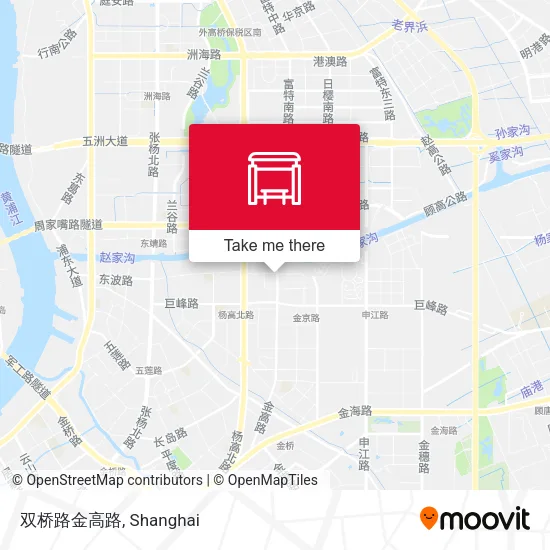 双桥路金高路 map