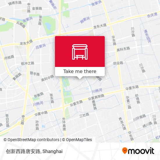 创新西路唐安路 map