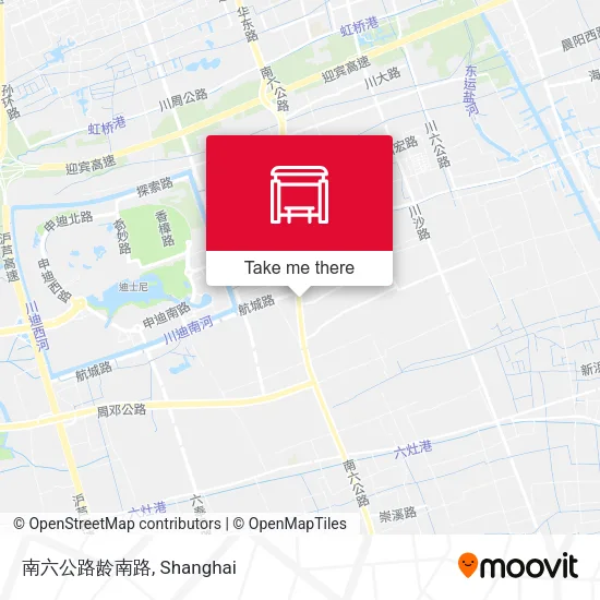 南六公路龄南路 map