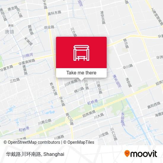 华戴路川环南路 map