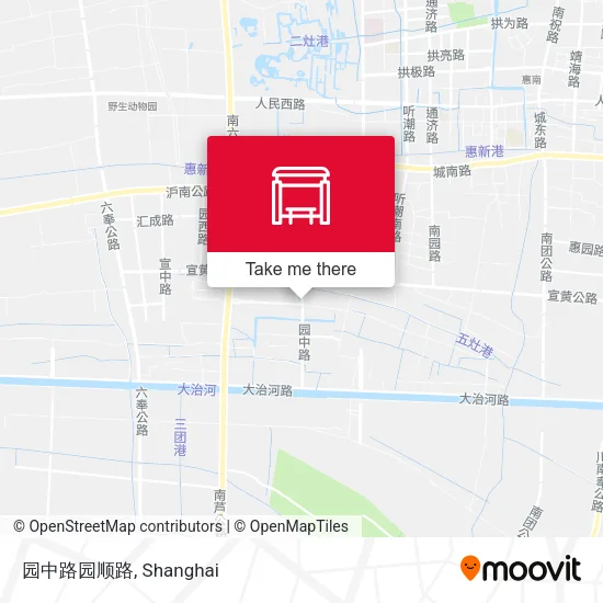 园中路园顺路 map