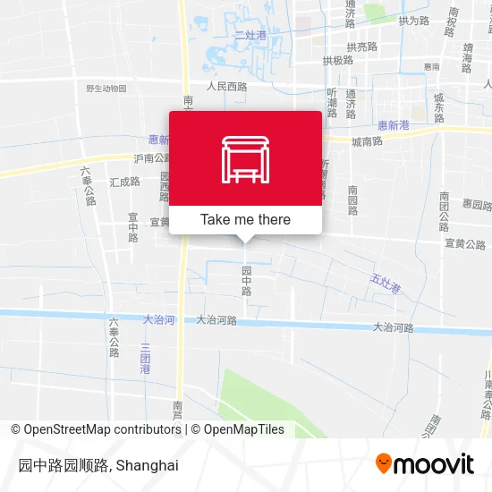 园中路园顺路 map