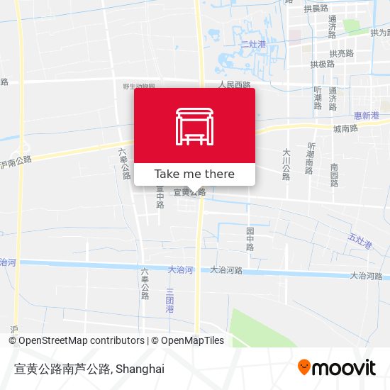 宣黄公路南芦公路 map