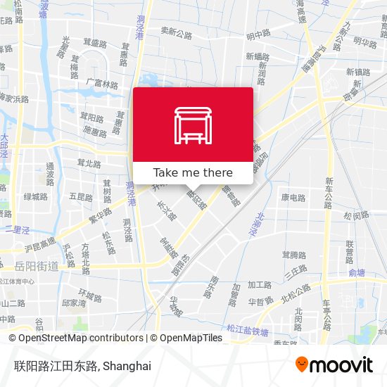 联阳路江田东路 map