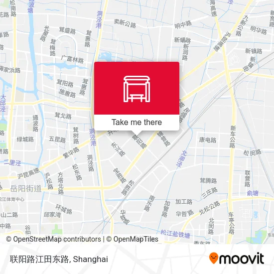联阳路江田东路 map