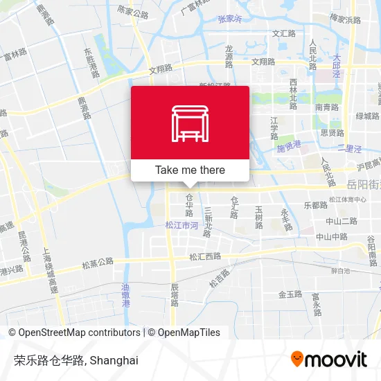 荣乐路仓华路 map
