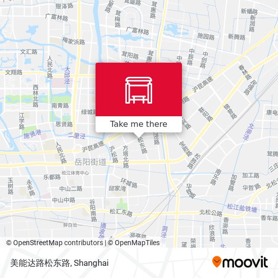 美能达路松东路 map