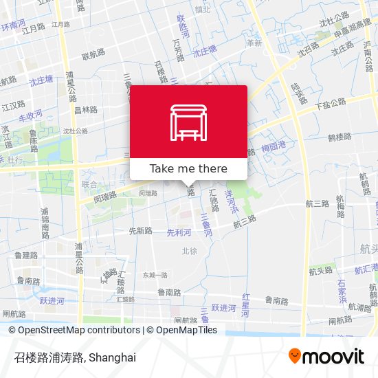 召楼路浦涛路 map
