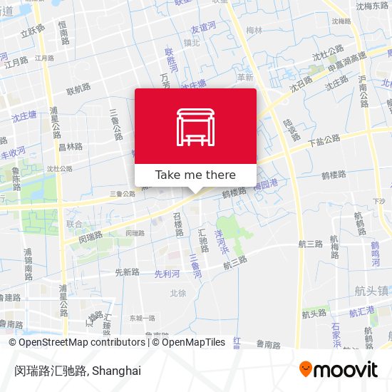 闵瑞路汇驰路 map