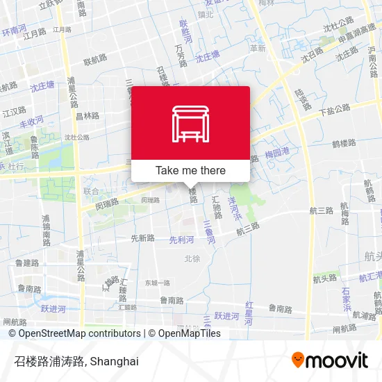 召楼路浦涛路 map