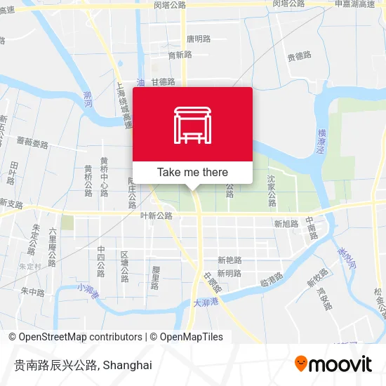 贵南路辰兴公路 map