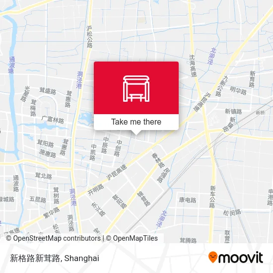 新格路新茸路 map