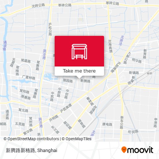新腾路新格路 map
