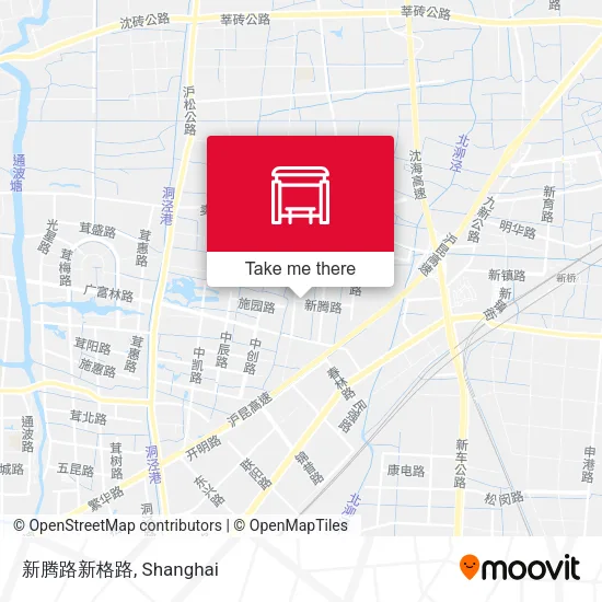 新腾路新格路 map