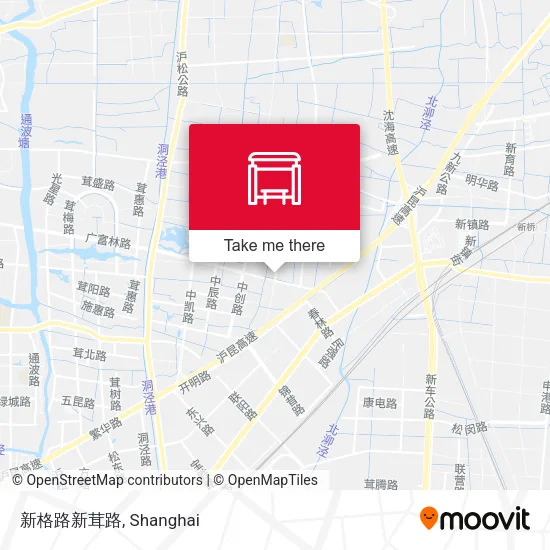 新格路新茸路 map