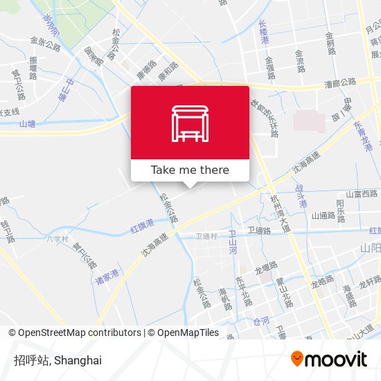 招呼站 map