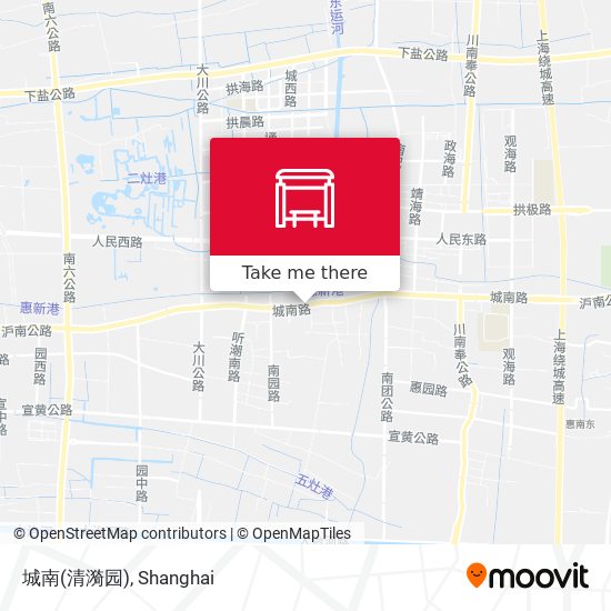城南(清漪园) map