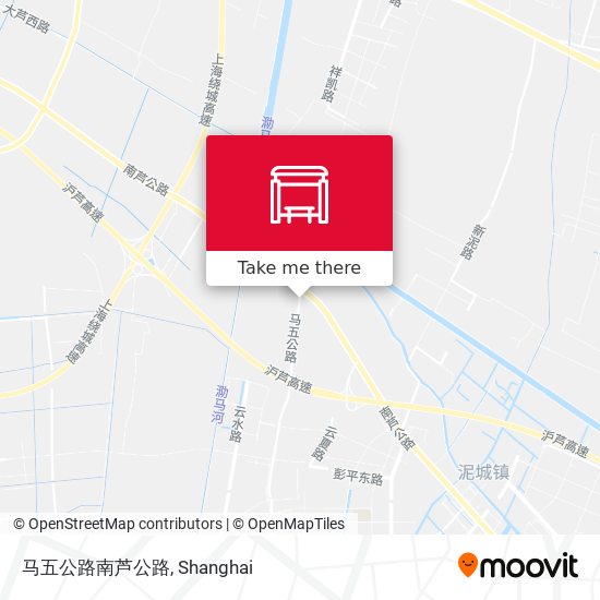 马五公路南芦公路 map