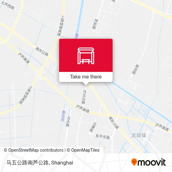 马五公路南芦公路 map