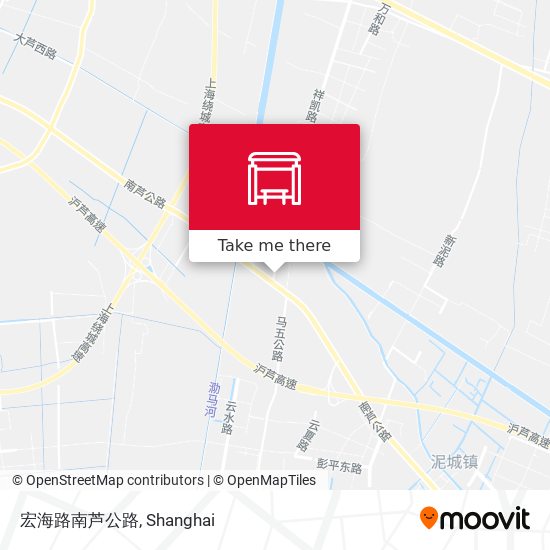 宏海路南芦公路 map