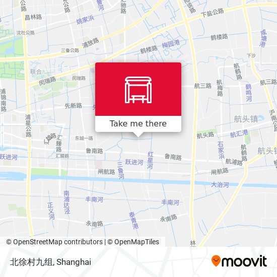 北徐村九组 map
