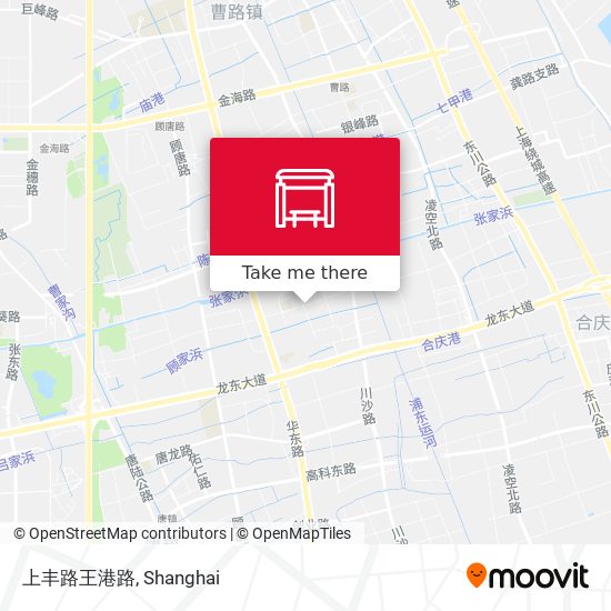 上丰路王港路 map