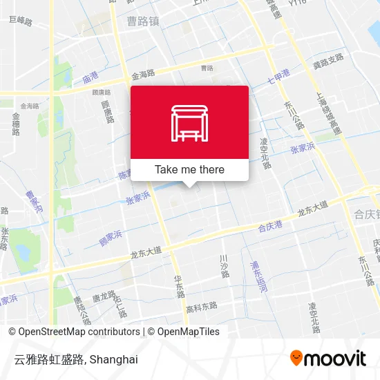 云雅路虹盛路 map