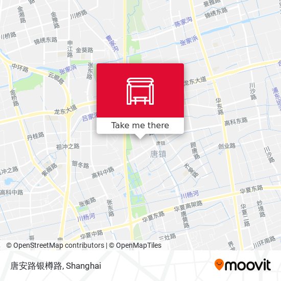 唐安路银樽路 map